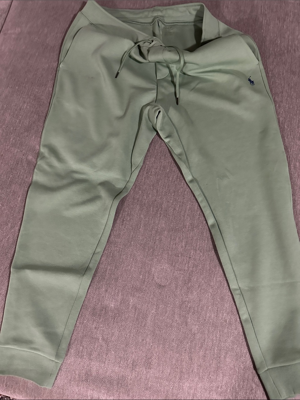 Polo by Ralph Lauren Men's Sage Green Jogger Sweatpants